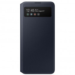 „Samsung“ S View Wallet Cover atvērams maciņš - melns (Galaxy A51)