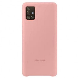 „Samsung“ Silicone Cover apvalks - rozs (Galaxy A51)