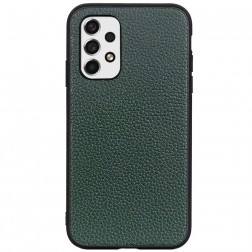 „Deluxe Leather“ ādas apvalks - zaļš (Galaxy A53)