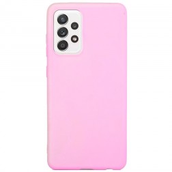 Cieta silikona (TPU) apvalks - rozs (Galaxy A53)