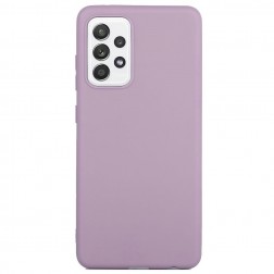 Cieta silikona (TPU) apvalks - violeta (Galaxy A53)