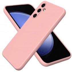 „Shell“ cieta silikona (TPU) apvalks - rozs (Galaxy A55)