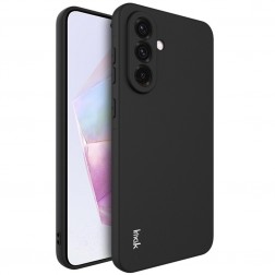 "IMAK" UC-4 cieta silikona (TPU) apvalks - melns (Galaxy A56)
