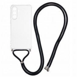 "Mofan" Strap cieta silikona (TPU) vaciņš - caurspīdīgs (Galaxy A56)