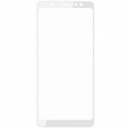 „Mocolo“ Tempered Glass ekrāna aizsargstikls 0.26 mm - balts (Galaxy A6 2018)