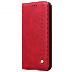 „Deluxe“ atvēramais maciņš - sarkans (Galaxy A70)