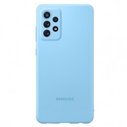 „Samsung“ Silicone Cover apvalks - zils (Galaxy A72)