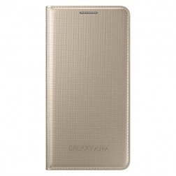„Samsung“ Flip Cover atvērams futrālis - zelta (Galaxy Alpha)