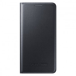 „Samsung“ Flip Cover atvērams futrālis - melns (Galaxy Alpha)