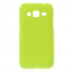 Cieta silikona (TPU) apvalks - zaļš (Galaxy Core Prime)