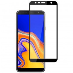 „Mocolo“ Tempered Glass ekrāna aizsargstikls 0.26 mm - melns (Galaxy J6+ 2018)