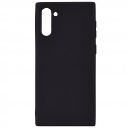 Planākais TPU apvalks - melns (Galaxy Note 10)