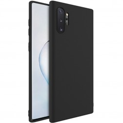 „Imak“ cieta silikona (TPU) apvalks - melns (Galaxy Note 10+)