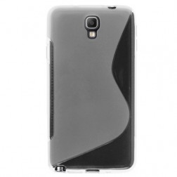 „S-Line“ cieta silikona (TPU) apvalks - balts (Galaxy Note 3 Neo)