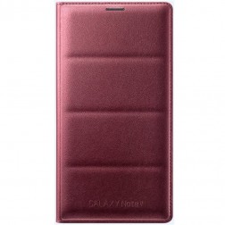 „Samsung“ Flip Wallet atvērams maciņš - bordo (Galaxy Note 4)