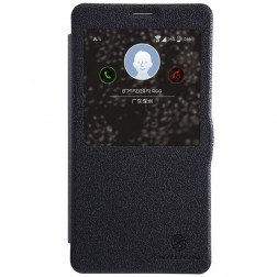 „Nillkin“ Fresh atvēramais futrālis - melns (Galaxy Note 4)