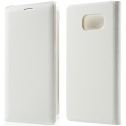 „Smart Wallet“ atvēramais ādas maciņš - balts (Galaxy Note 7)