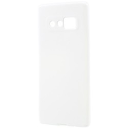 Cieta silikona (TPU) apvalks - balts (Galaxy Note 8)