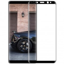„Mocolo“ Tempered Glass ekrāna aizsargstikls 0.26 mm - melns (Galaxy Note 8)