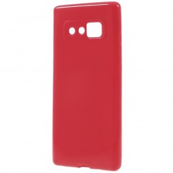 Cieta silikona (TPU) apvalks - sarkans (Galaxy Note 8)