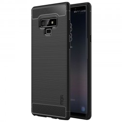 „Mofi“ cieta silikona (TPU) apvalks - melns (Galaxy Note 9)
