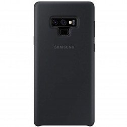 „Samsung“ Silicone Cover apvalks - melns (Galaxy Note 9)