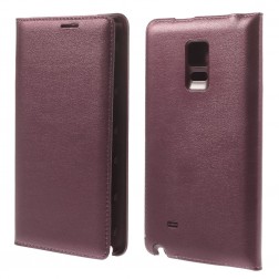 „Smart Wallet“ atvēramais ādas maciņš - sarkans (Galaxy Note Edge)