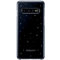 „Samsung“ Led Cover apvalks - melns (Galaxy S10)
