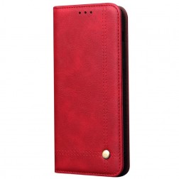 „Deluxe“ atvēramais maciņš - sarkans (Galaxy S10 Lite)