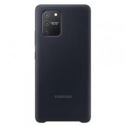 „Samsung“ Silicone Cover apvalks - melns (Galaxy S10 Lite)