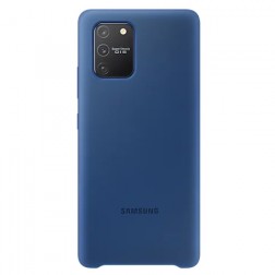 „Samsung“ Silicone Cover apvalks - zils (Galaxy S10 Lite)