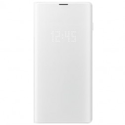 „Samsung“ Led View Cover atvērams maciņš - balts (Galaxy S10+)