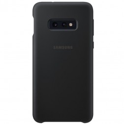 „Samsung“ Silicone Cover apvalks - melns (Galaxy S10e)