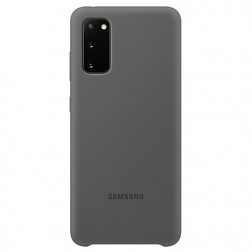 „Samsung“ Silicone Cover apvalks - pelēks (Galaxy S20)