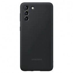 „Samsung“ Silicone Cover apvalks - melns (Galaxy S21+)