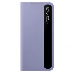 „Samsung“ Smart Clear View Cover atvērams maciņš - violeta (Galaxy S21)