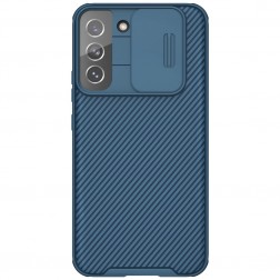 „Nillkin“ CamShield Pro apvalks - zils (Galaxy S22 5G)