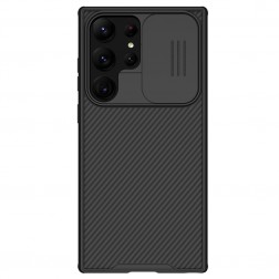 „Nillkin“ CamShield Pro apvalks - melns (Galaxy S23 Ultra)