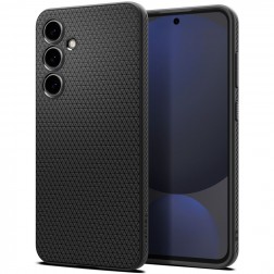"Spigen" Liquid Air apvalks - melns (Galaxy S24 FE)