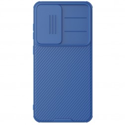 "Nillkin" CamShield Pro apvalks - zils (Galaxy S25)