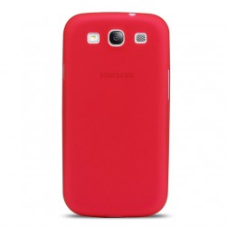 Pasaulē planākais futrālis - sarkans (Galaxy S3)