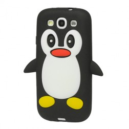 Mīksta silikona - pingvīns (Galaxy S3)