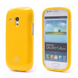 „Mercury“ futrālis - dzeltens (Galaxy S3 mini)