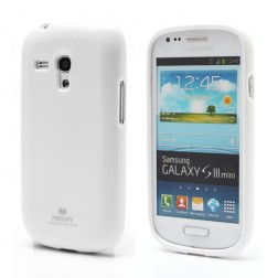 „Mercury“ apvalks - balts (Galaxy S3 mini)