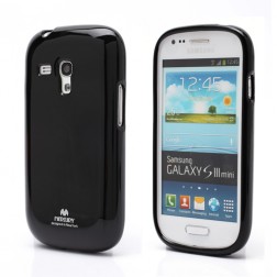 „Mercury“ apvalks - melns (Galaxy S3 mini)