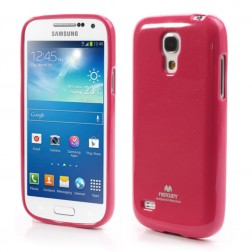 „Mercury“ apvalks - tumši rozs (Galaxy S4 mini)