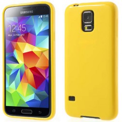 „Jelly Case“ futrālis - dzeltens (Galaxy S5 / S5 Neo)