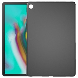 Cieta silikona (TPU) apvalks - melns (Galaxy Tab S5e)