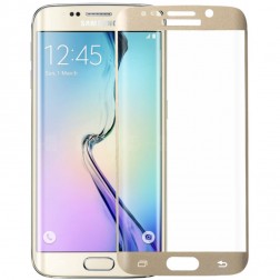 „Fema“ Tempered Glass ekrāna aizsargstikls 0.33 mm - zelta (Galaxy S6 Edge)