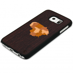 „Crafted Cover“ dabīga koka apvalks - Lietuva (Galaxy S6 edge)